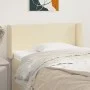 Cabecero de cuero sintético color crema 103x16x78/88 cm de vidaXL, Cabeceros y pies de cama - Ref: Foro24-3118714, Precio: 40...