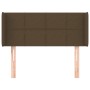 Cabecero de tela gris oscuro 93x16x78/88 cm de vidaXL, Cabeceros y pies de cama - Ref: Foro24-3118753, Precio: 48,34 €, Descu...