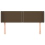 Cabecero de tela gris oscuro 147x16x78/88 cm de vidaXL, Cabeceros y pies de cama - Ref: Foro24-3118629, Precio: 55,41 €, Desc...