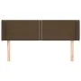 Kopfteil aus dunkelgrauem Stoff, 147 x 16 x 78/88 cm von vidaXL, Kopf- und Fußteile - Ref: Foro24-3118629, Preis: 54,75 €, Ra...