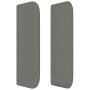 Cabecero de tela gris oscuro 183x16x78/88 cm de vidaXL, Cabeceros y pies de cama - Ref: Foro24-3118783, Precio: 68,22 €, Desc...