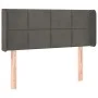 Dunkelgraues Samtkopfteil 83x16x78/88 cm von vidaXL, Kopf- und Fußteile - Ref: Foro24-3118799, Preis: 47,25 €, Rabatt: %