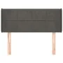 Dunkelgraues Samtkopfteil 83x16x78/88 cm von vidaXL, Kopf- und Fußteile - Ref: Foro24-3118799, Preis: 47,25 €, Rabatt: %
