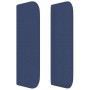 Cabecero de tela azul 103x16x78/88 cm de vidaXL, Cabeceros y pies de cama - Ref: Foro24-3118764, Precio: 49,82 €, Descuento: %