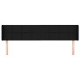 Cabecero de tela negro 183x16x78/88 cm de vidaXL, Cabeceros y pies de cama - Ref: Foro24-3118784, Precio: 64,58 €, Descuento: %