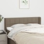 Cabecero de tela gris taupe 147x16x78/88 cm de vidaXL, Cabeceros y pies de cama - Ref: Foro24-3118770, Precio: 58,46 €, Descu...