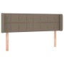 Cabecero de tela gris taupe 147x16x78/88 cm de vidaXL, Cabeceros y pies de cama - Ref: Foro24-3118770, Precio: 58,46 €, Descu...