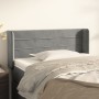 Cabecero de terciopelo gris claro 83x16x78/88 cm de vidaXL, Cabeceros y pies de cama - Ref: Foro24-3118938, Precio: 45,44 €, ...