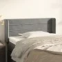 Cabecero de terciopelo gris claro 83x16x78/88 cm de vidaXL, Cabeceros y pies de cama - Ref: Foro24-3118938, Precio: 44,46 €, ...