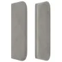 Cabecero de terciopelo gris claro 83x16x78/88 cm de vidaXL, Cabeceros y pies de cama - Ref: Foro24-3118938, Precio: 44,46 €, ...