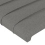 Cabecero de tela gris oscuro 83x16x78/88 cm de vidaXL, Cabeceros y pies de cama - Ref: Foro24-3118883, Precio: 48,87 €, Descu...