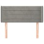Cabecero de terciopelo gris claro 93x16x78/88 cm de vidaXL, Cabeceros y pies de cama - Ref: Foro24-3118944, Precio: 45,88 €, ...