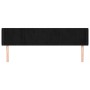 Cabecero de terciopelo negro 183x16x78/88 cm de vidaXL, Cabeceros y pies de cama - Ref: Foro24-3119068, Precio: 79,97 €, Desc...