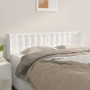 Cabecero de cuero sintético blanco 147x16x78/88 cm de vidaXL, Cabeceros y pies de cama - Ref: Foro24-3118859, Precio: 80,95 €...