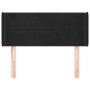 Cabecero de terciopelo negro 83x16x78/88 cm de vidaXL, Cabeceros y pies de cama - Ref: Foro24-3118800, Precio: 46,03 €, Descu...