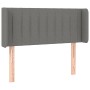 Cabecero de tela gris oscuro 93x16x78/88 cm de vidaXL, Cabeceros y pies de cama - Ref: Foro24-3118989, Precio: 51,57 €, Descu...