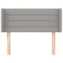 Light gray fabric headboard 93x16x78/88 cm by vidaXL, Headboards and footboards - Ref: Foro24-3118890, Price: 55,61 €, Discou...