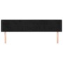 Cabecero de terciopelo negro 183x16x78/88 cm de vidaXL, Cabeceros y pies de cama - Ref: Foro24-3118830, Precio: 81,45 €, Desc...