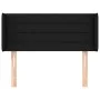 Black fabric headboard 83x16x78/88 cm by vidaXL, Headboards and footboards - Ref: Foro24-3118884, Price: 45,62 €, Discount: %