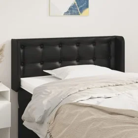 Kopfteil aus schwarzem Kunstleder, 83x16x78/88 cm von vidaXL, Kopf- und Fußteile - Ref: Foro24-3118840, Preis: 41,31 €, Rabat...