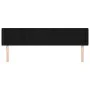 Kopfteil aus schwarzem Samt, 203 x 16 x 78/88 cm von vidaXL, Kopf- und Fußteile - Ref: Foro24-3119074, Preis: 69,24 €, Rabatt: %