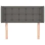 Kopfteil aus grauem Kunstleder, 93 x 16 x 78/88 cm von vidaXL, Kopf- und Fußteile - Ref: Foro24-3118850, Preis: 49,55 €, Raba...
