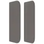 Gray synthetic leather headboard 93x16x78/88 cm by vidaXL, Headboards and footboards - Ref: Foro24-3118850, Price: 49,55 €, D...