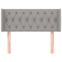 Cabecero de tela gris claro 103x16x78/88 cm de vidaXL, Cabeceros y pies de cama - Ref: Foro24-3119094, Precio: 48,21 €, Descu...