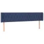 Kopfteil aus blauem Stoff, 183 x 16 x 78/88 cm von vidaXL, Kopf- und Fußteile - Ref: Foro24-3119124, Preis: 84,49 €, Rabatt: %