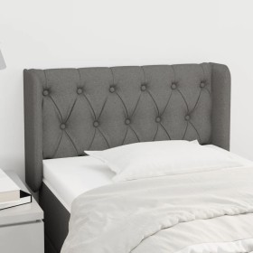 Cabecero de tela gris oscuro 83x16x78/88 cm de vidaXL, Cabeceros y pies de cama - Ref: Foro24-3119079, Precio: 48,71 €, Descu...