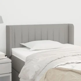 Light gray fabric headboard 103x16x78/88 cm by vidaXL, Headboards and footboards - Ref: Foro24-3118996, Price: 46,21 €, Disco...