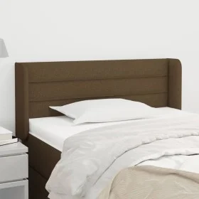 Kopfteil aus dunkelgrauem Stoff, 103 x 16 x 78/88 cm von vidaXL, Kopf- und Fußteile - Ref: Foro24-3118901, Preis: 48,63 €, Ra...