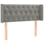 Cabecero de terciopelo gris claro 93x16x78/88 cm de vidaXL, Cabeceros y pies de cama - Ref: Foro24-3119140, Precio: 62,17 €, ...