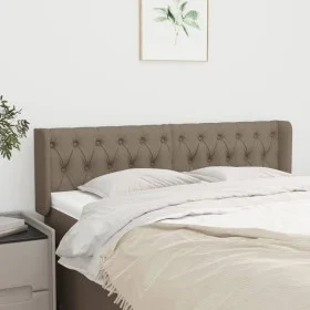 Kopfteil aus taupegrauem Stoff, 163 x 16 x 78/88 cm von vidaXL, Kopf- und Fußteile - Ref: Foro24-3119114, Preis: 89,89 €, Rab...