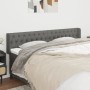 Cabecero de tela gris oscuro 183x16x78/88 cm de vidaXL, Cabeceros y pies de cama - Ref: Foro24-3119119, Precio: 83,11 €, Desc...