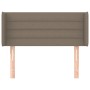 Cabecero de tela gris taupe 103x16x78/88 cm de vidaXL, Cabeceros y pies de cama - Ref: Foro24-3118902, Precio: 42,45 €, Descu...