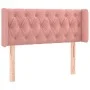 Cabecero de terciopelo rosa 93x16x78/88 cm de vidaXL, Cabeceros y pies de cama - Ref: Foro24-3119145, Precio: 65,46 €, Descue...