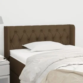 Kopfteil aus dunkelgrauem Stoff, 93 x 16 x 78/88 cm von vidaXL, Kopf- und Fußteile - Ref: Foro24-3119089, Preis: 54,15 €, Rab...