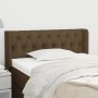 Cabecero de tela gris oscuro 93x16x78/88 cm de vidaXL, Cabeceros y pies de cama - Ref: Foro24-3119089, Precio: 55,10 €, Descu...