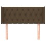 Cabecero de tela gris oscuro 93x16x78/88 cm de vidaXL, Cabeceros y pies de cama - Ref: Foro24-3119089, Precio: 55,10 €, Descu...