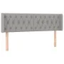 Light gray fabric headboard 163x16x78/88 cm by vidaXL, Headboards and footboards - Ref: Foro24-3119110, Price: 79,75 €, Disco...