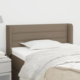 Cabecero de tela gris taupe 83x16x78/88 cm de vidaXL, Cabeceros y pies de cama - Ref: Foro24-3118886, Precio: 42,93 €, Descue...