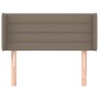 Cabecero de tela gris taupe 83x16x78/88 cm de vidaXL, Cabeceros y pies de cama - Ref: Foro24-3118886, Precio: 43,85 €, Descue...