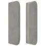 Hellgraues Samtkopfteil 163x16x78/88 cm von vidaXL, Kopf- und Fußteile - Ref: Foro24-3119060, Preis: 76,88 €, Rabatt: %