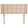 Cappuccino synthetic leather headboard 103x16x78/88 cm by vidaXL, Headboards and footboards - Ref: Foro24-3118857, Price: 57,...