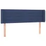 Kopfteil aus blauem Stoff, 147 x 16 x 78/88 cm von vidaXL, Kopf- und Fußteile - Ref: Foro24-3118912, Preis: 66,67 €, Rabatt: %