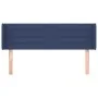 Kopfteil aus blauem Stoff, 147 x 16 x 78/88 cm von vidaXL, Kopf- und Fußteile - Ref: Foro24-3118912, Preis: 66,67 €, Rabatt: %