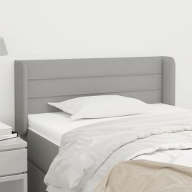 Cabecero de tela gris claro 83x16x78/88 cm de vidaXL, Cabeceros y pies de cama - Ref: Foro24-3118882, Precio: 43,98 €, Descue...