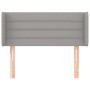 Cabecero de tela gris claro 83x16x78/88 cm de vidaXL, Cabeceros y pies de cama - Ref: Foro24-3118882, Precio: 43,98 €, Descue...