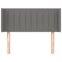 Cabecero de tela gris oscuro 103x16x78/88 cm de vidaXL, Cabeceros y pies de cama - Ref: Foro24-3118997, Precio: 59,54 €, Desc...